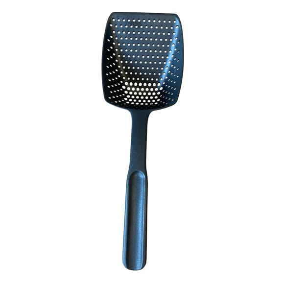 Pampered Chef Scoop N Drain #1622 Nylon Plastic Slotted Hand Strainer Colander - Picture 1 of 8